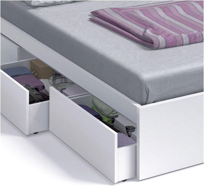 Cama matrimonio con 4 cajones 190x150