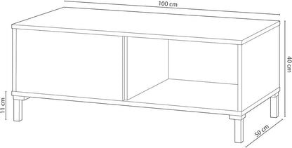 Mesa de centro auxiliar, modelo URBAN